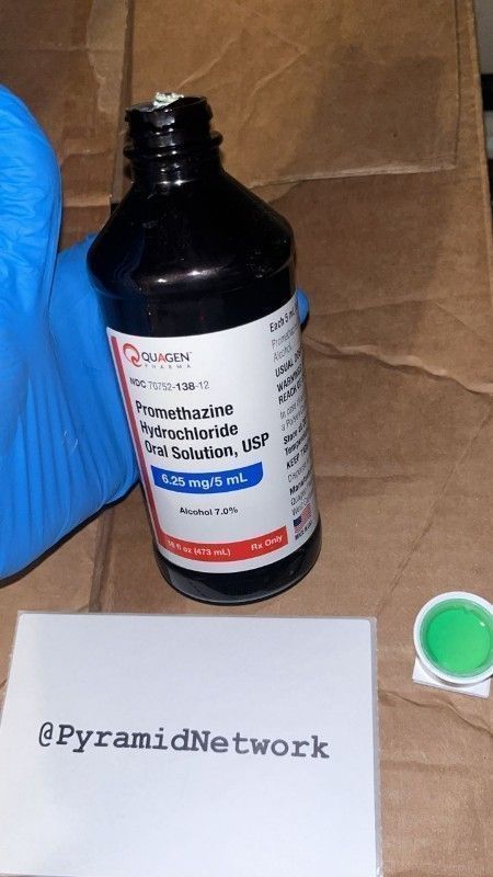 image Real Authentic Promethazine. Script Green Quagen - Image 1